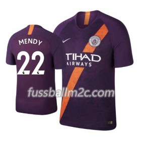 Fußballtrikots Manchester City Benjamin Mendy 22 Ausweich Trikotsatz 2018-2019